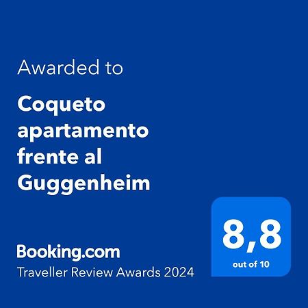 Coqueto Apartamento Frente Al Guggenheim بلباو المظهر الخارجي الصورة